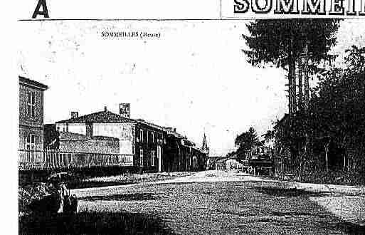 Ville de SOMMEILLES Carte postale ancienne