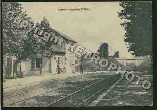 Ville de SORCYSAINTMARTIN Carte postale ancienne