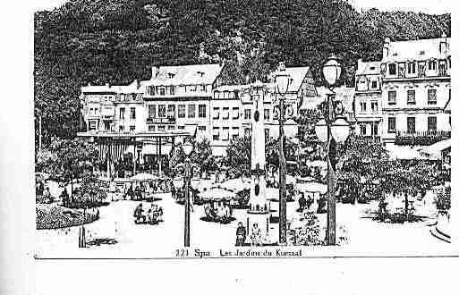 Ville de SPA Carte postale ancienne