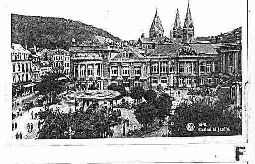 Ville de SPA Carte postale ancienne