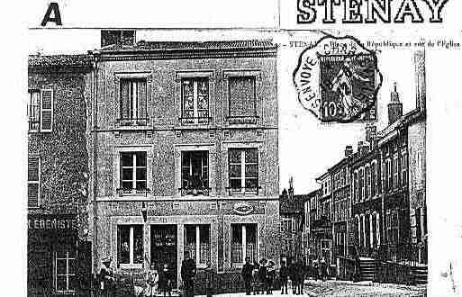 Ville de STENAY Carte postale ancienne