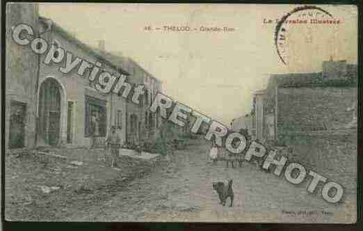 Ville de THELOD Carte postale ancienne