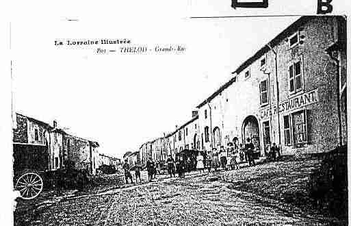 Ville de THELOD Carte postale ancienne