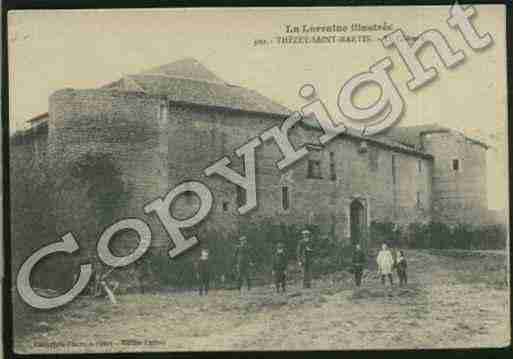 Ville de THEZEYSAINTMARTIN Carte postale ancienne