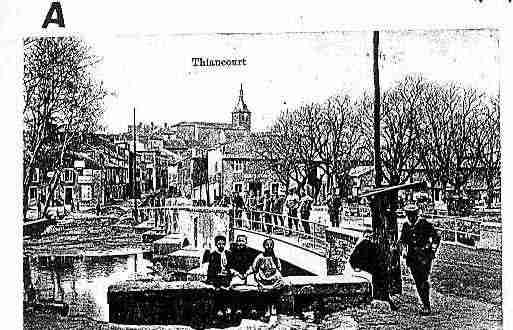 Ville de THIAUCOURTREGNIEVILLE Carte postale ancienne