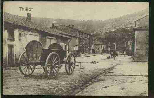 Ville de THILLOT Carte postale ancienne