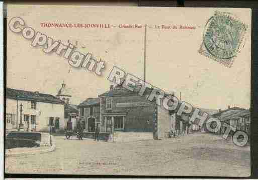 Ville de THONNANCELESJOINVILLE Carte postale ancienne