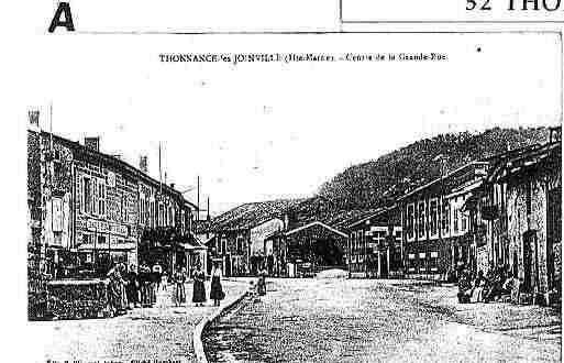 Ville de THONNANCELESJOINVILLE Carte postale ancienne