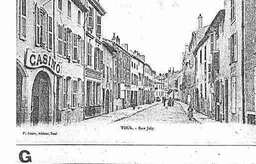 Ville de TOUL Carte postale ancienne