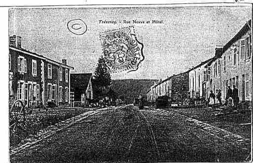 Ville de TREVERAY Carte postale ancienne