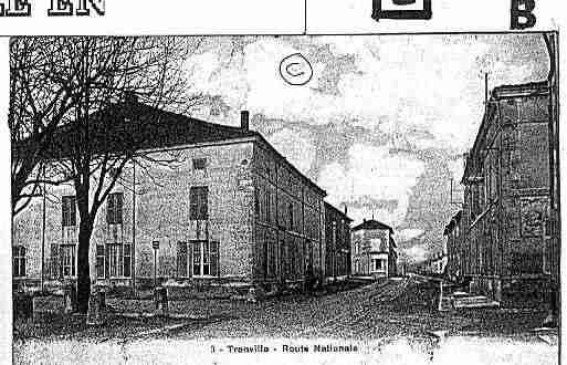 Ville de TRONVILLEENBARROIS Carte postale ancienne