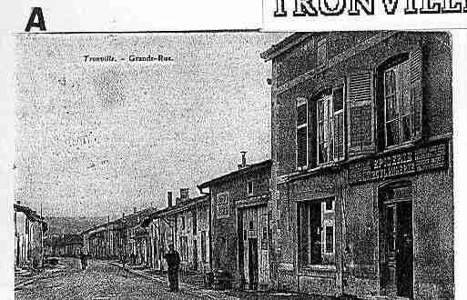 Ville de TRONVILLEENBARROIS Carte postale ancienne