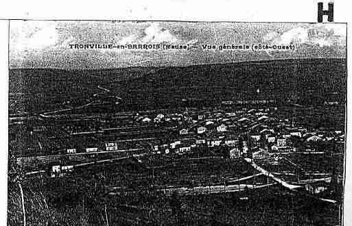 Ville de TRONVILLEENBARROIS Carte postale ancienne