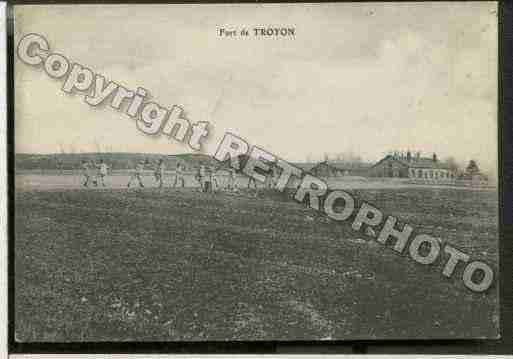 Ville de TROYON Carte postale ancienne