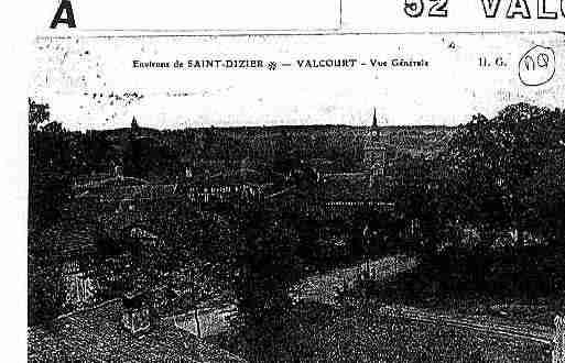 Ville de VALCOURT Carte postale ancienne