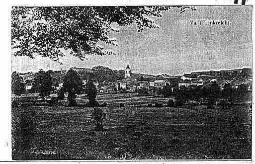 Ville de VALETCHATILLON Carte postale ancienne