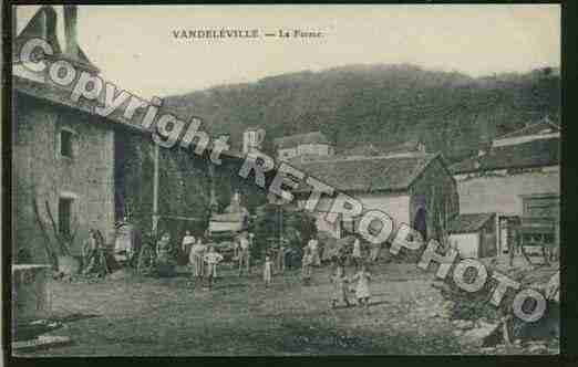 Ville de VANDELEVILLE Carte postale ancienne