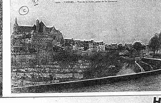 Ville de VANNES Carte postale ancienne