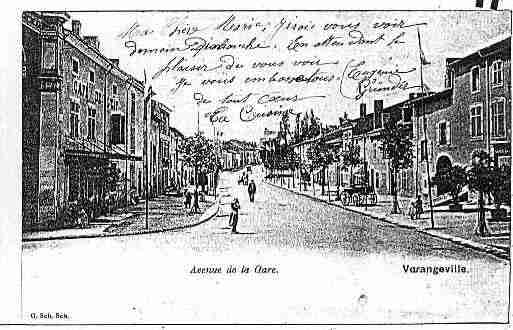 Ville de VARANGEVILLE Carte postale ancienne