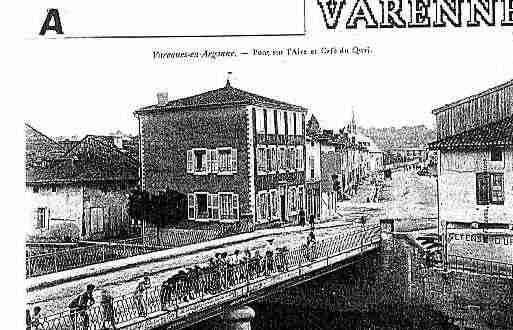 Ville de VARENNESENARGONNE Carte postale ancienne