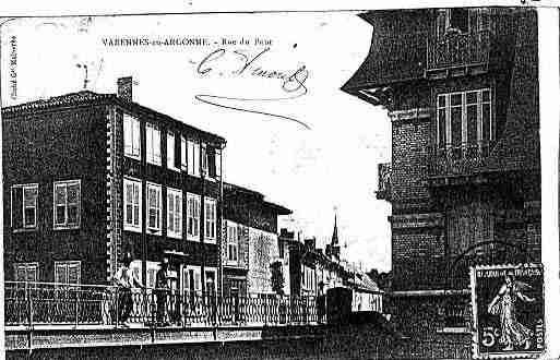 Ville de VARENNESENARGONNE Carte postale ancienne