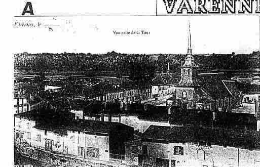 Ville de VARENNESENARGONNE Carte postale ancienne