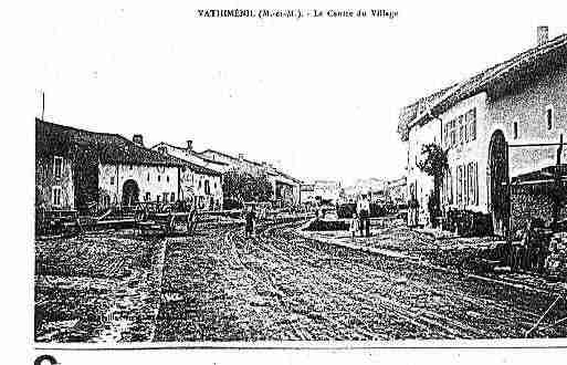 Ville de VATHIMENIL Carte postale ancienne