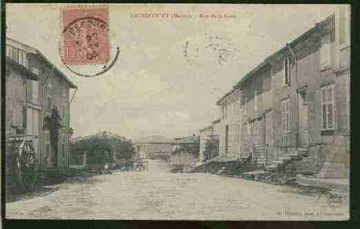 Ville de VAUBECOURT Carte postale ancienne