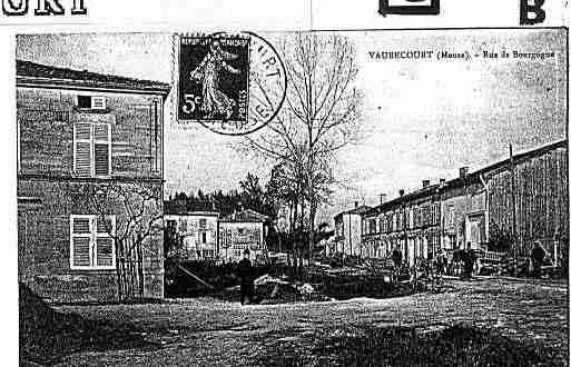 Ville de VAUBECOURT Carte postale ancienne