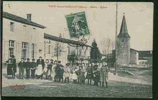 Ville de VAUXDEVANTDAMLOUP Carte postale ancienne