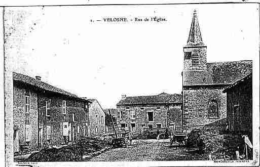 Ville de VELOSNES Carte postale ancienne