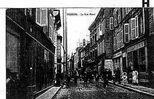 Ville de VERDUN Carte postale ancienne