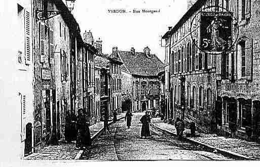 Ville de VERDUN Carte postale ancienne