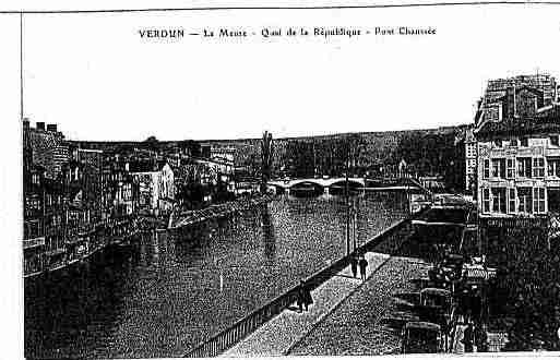 Ville de VERDUN Carte postale ancienne