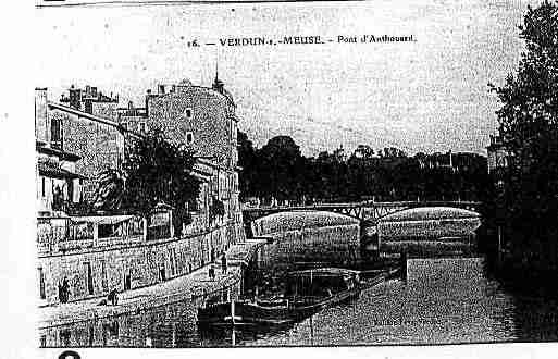 Ville de VERDUN Carte postale ancienne