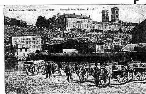 Ville de VERDUN Carte postale ancienne