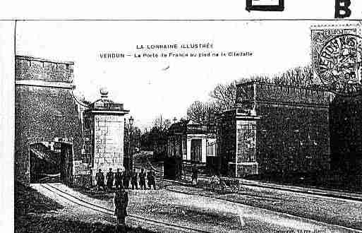 Ville de VERDUN Carte postale ancienne