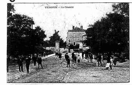 Ville de VERDUN Carte postale ancienne