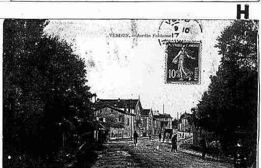 Ville de VERDUN Carte postale ancienne