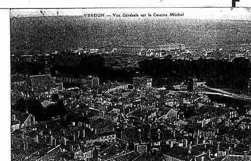 Ville de VERDUN Carte postale ancienne