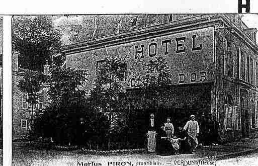 Ville de VERDUN Carte postale ancienne