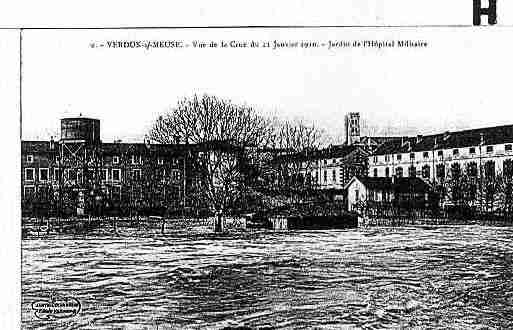 Ville de VERDUN Carte postale ancienne