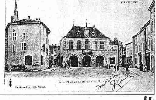 Ville de VEZELISE Carte postale ancienne