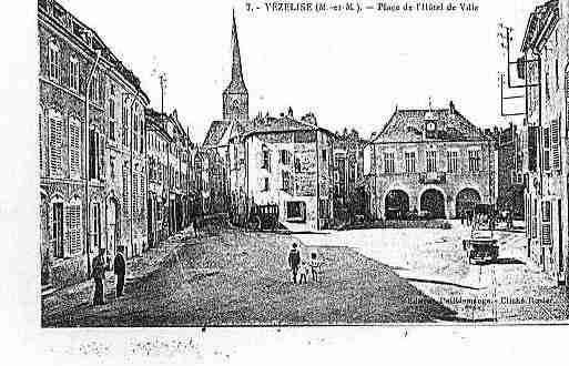 Ville de VEZELISE Carte postale ancienne