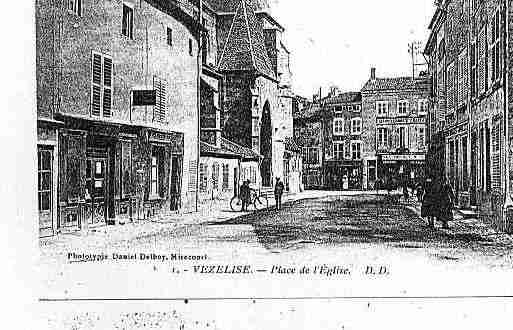 Ville de VEZELISE Carte postale ancienne