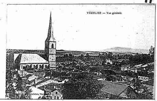 Ville de VEZELISE Carte postale ancienne