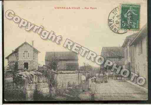 Ville de VIENNELAVILLE Carte postale ancienne