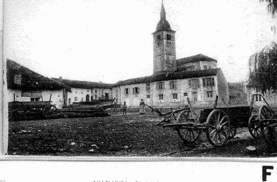 Ville de VILLACOURT Carte postale ancienne