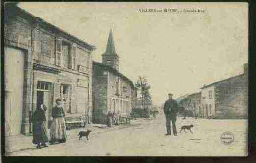 Ville de VILLERSSURMEUSE Carte postale ancienne