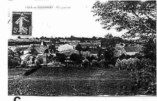 Ville de VILLESURCOUSANCES Carte postale ancienne